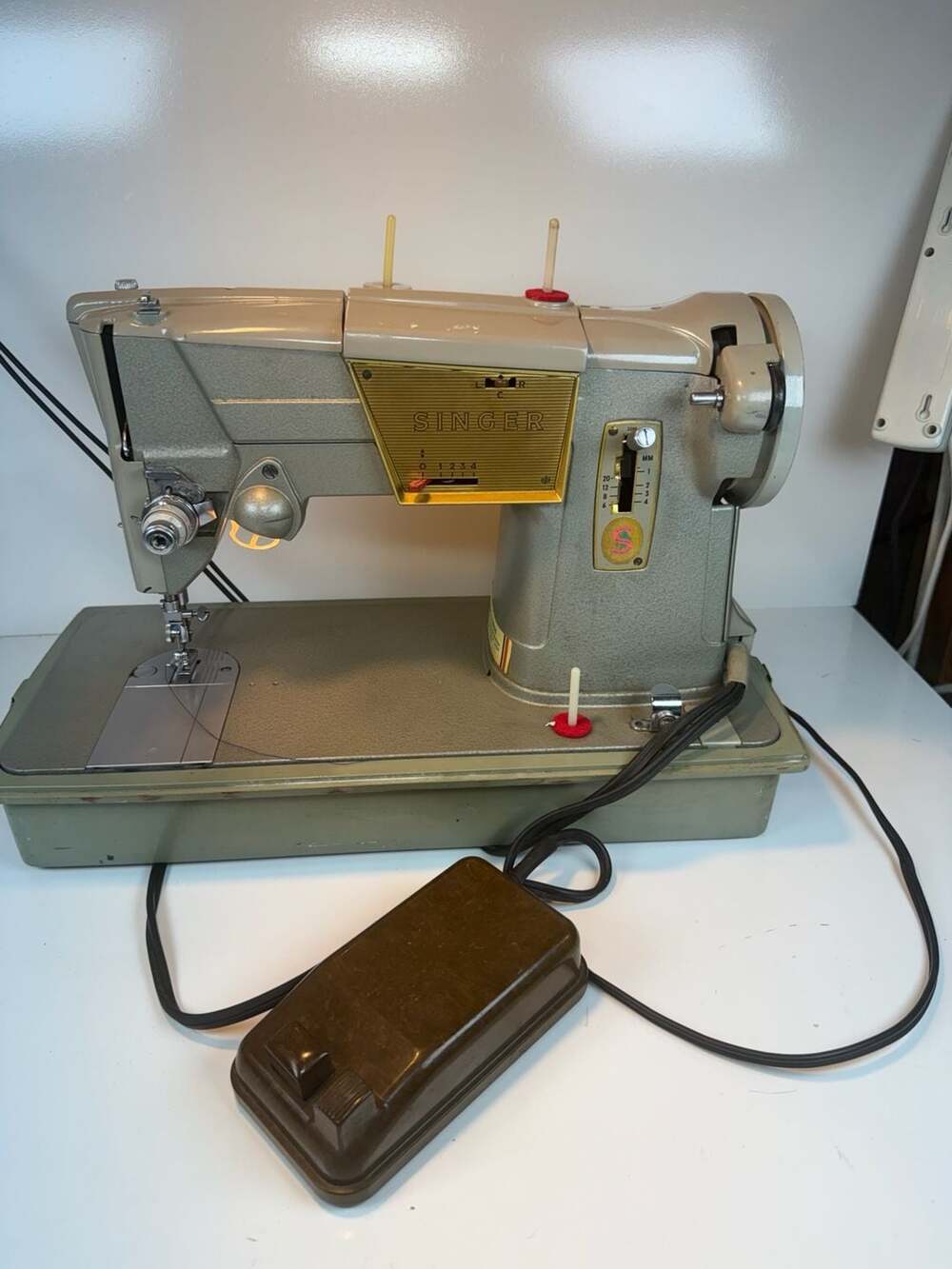 Singer 328K Style-O-Matic Vintage Sewing Machine